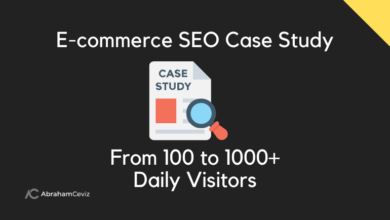 E commerce SEO Case Study